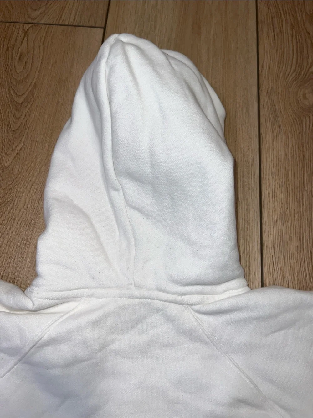 Aritzia TNA Cozy Fleece Hoodie in White - Picture 8 of 10